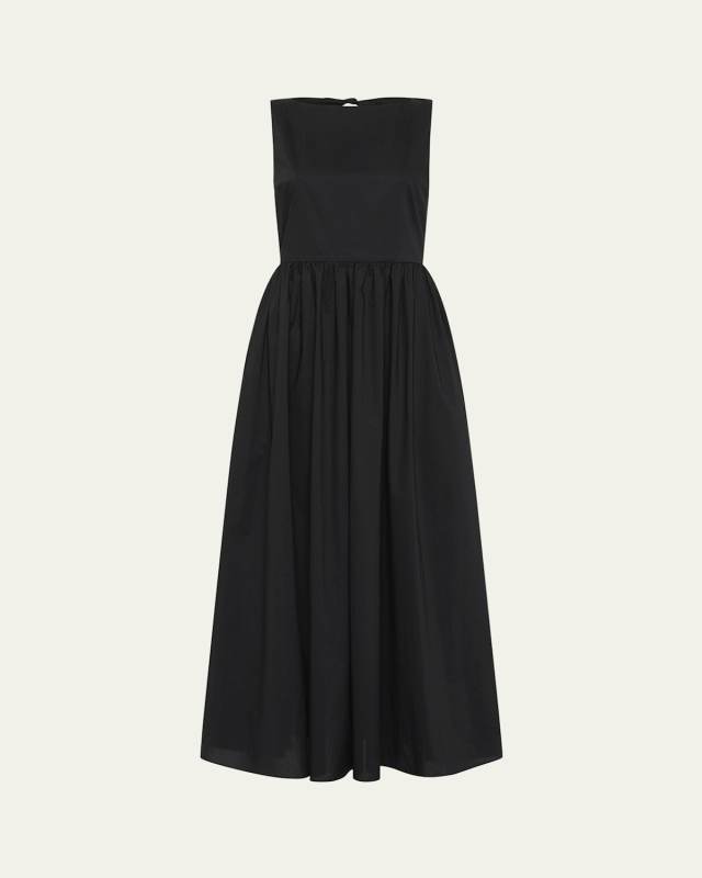 Tie Back Midi Dress